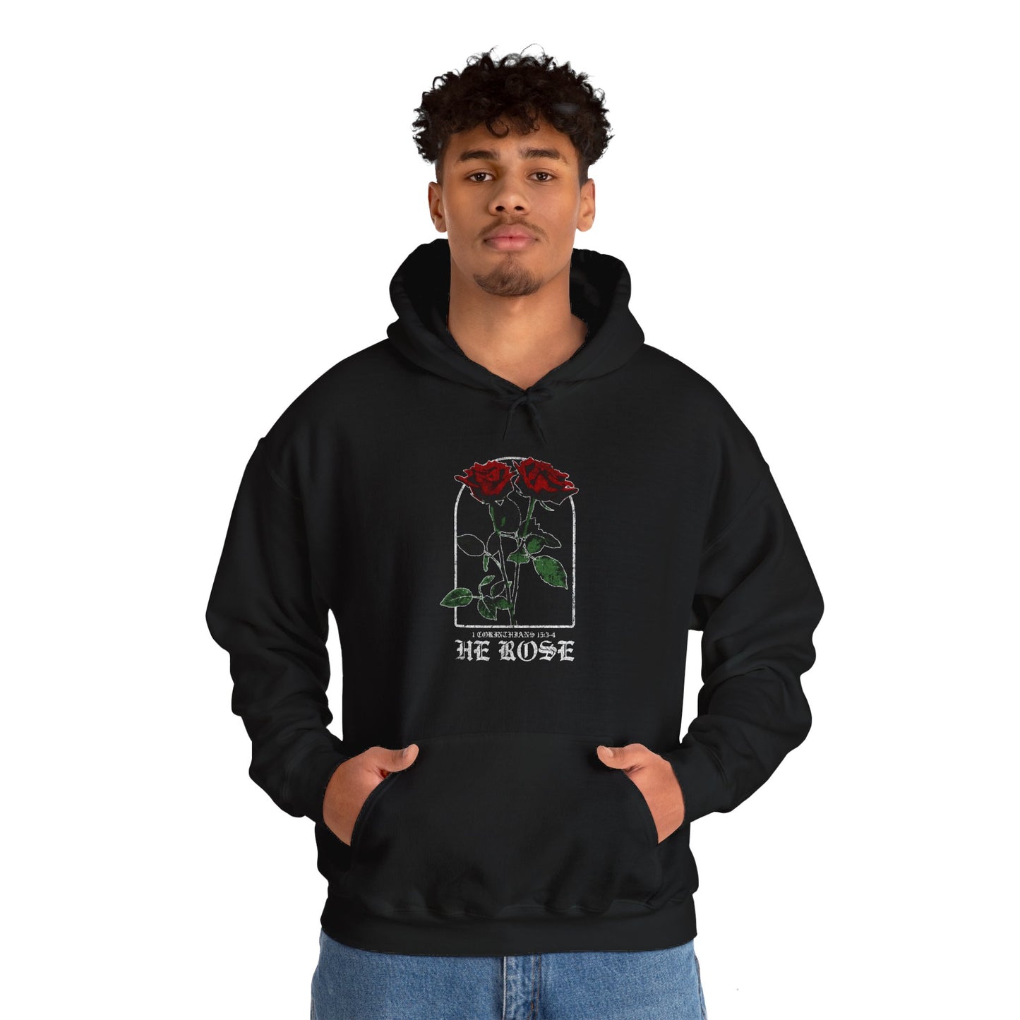 He Rose Hoodie